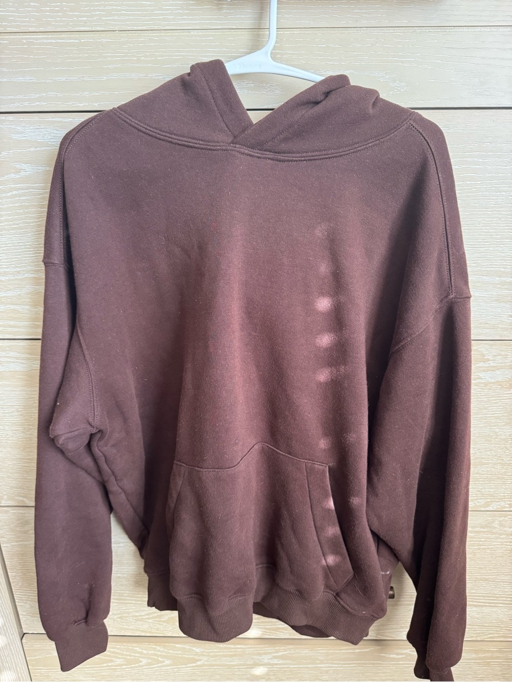 COTTON ON BROWN HOODIE SML